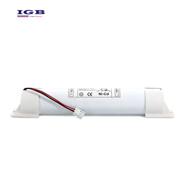 Factory OEM/ODM D4500mAh 3.6V NiCd Battery Pack for LED Emergency Drivers