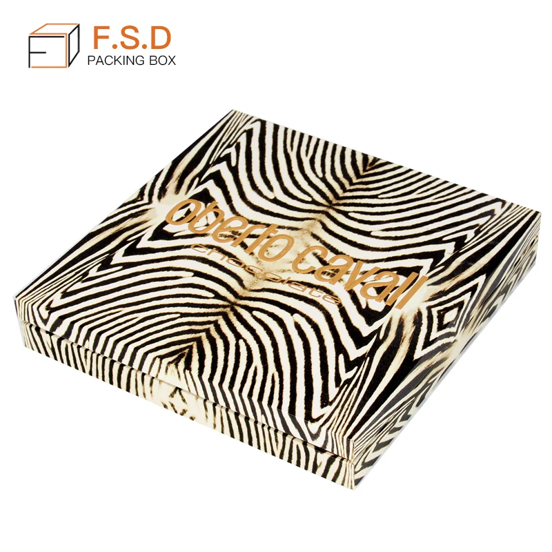 wholesale Empty Handmade luxury Paper Cardboard Chocolate Packaging jewelry  Box