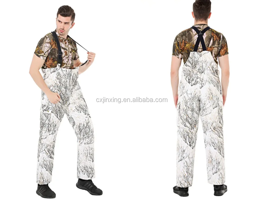 Snowfield Outdoor hunting camouflage clothing snow suit jacket winter coat white