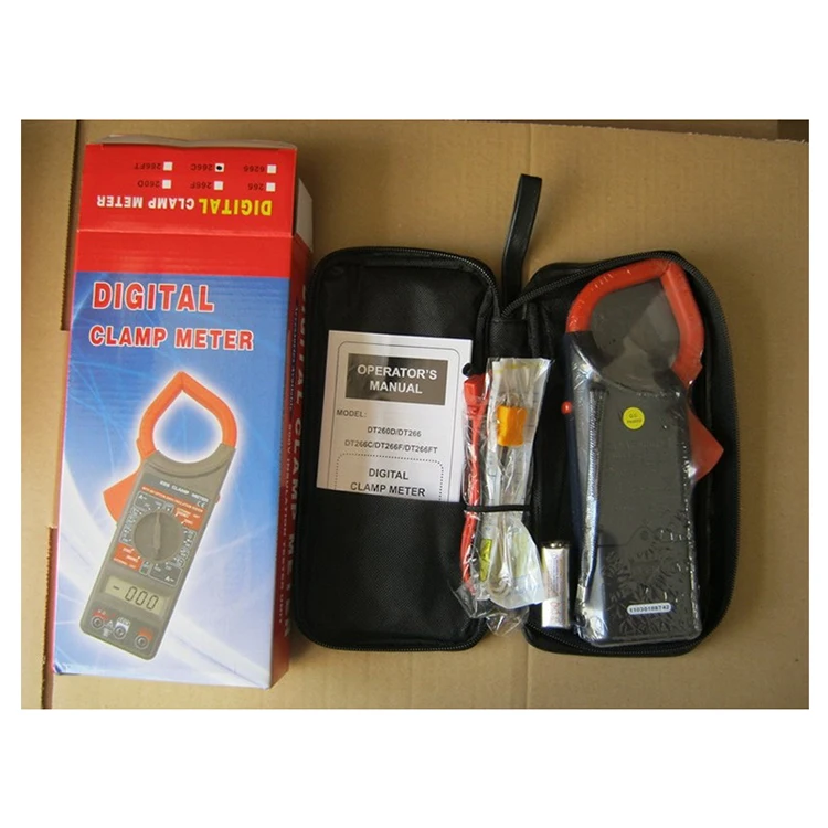 OEM/ODM 1000a ac/dc digital clamp meter 266C