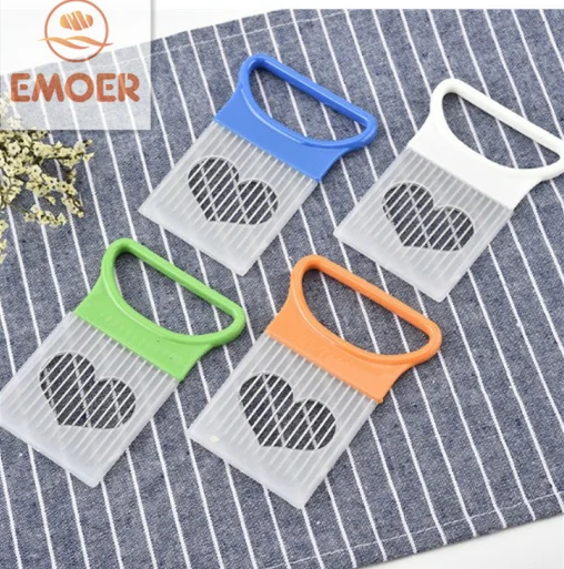 EMOER Onion Plug Stainless Steel Onion Needle Floss Needle Fruit and Vegetable Slice Holder