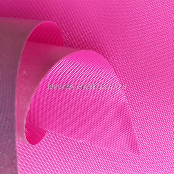 
polyester oxford bags fabric waterproof oxford printing PU PVC coated for bags backpack fabric Jangsu factory 