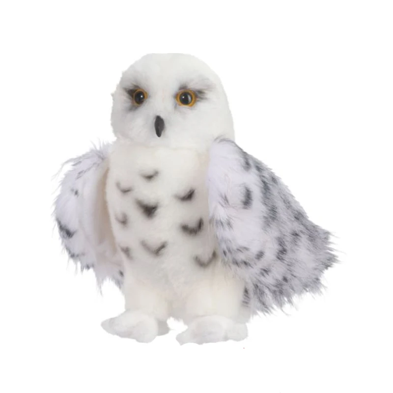 Hot Sale Custom 8' Soft Plush Animal White Owl Plush Toy