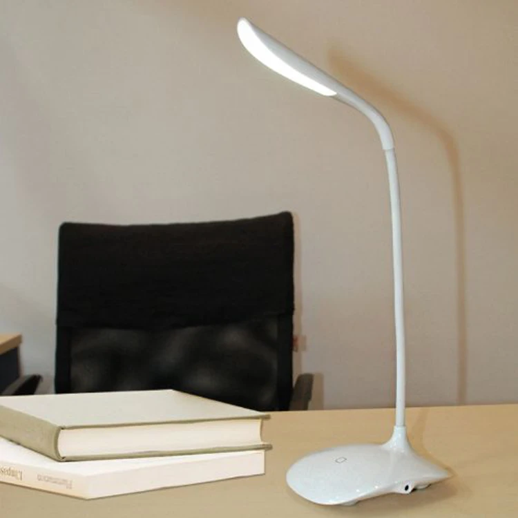 touch control ultra bright dimmable led desk lamp student eye protection rechargeable mini led table lamp