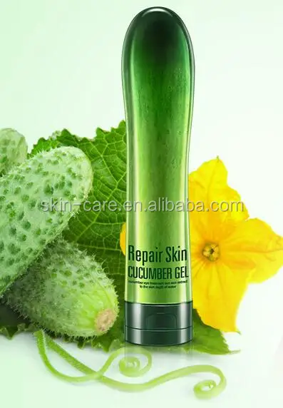 wholesale whitening hydrating cucumber extract gel