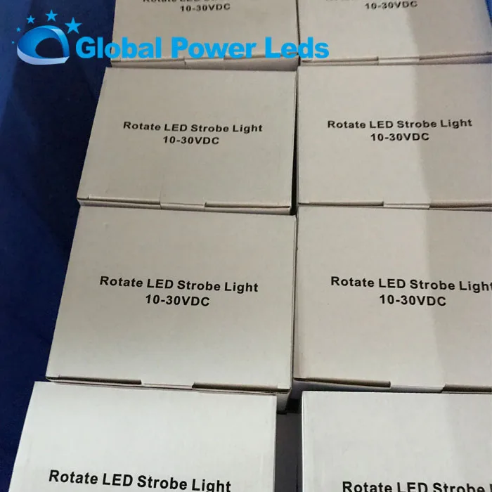 
Box packing Waterproof high power Yellow 12v 24v CAR Truck led Traffic Warning Light 2 years warranty from China supplier 
