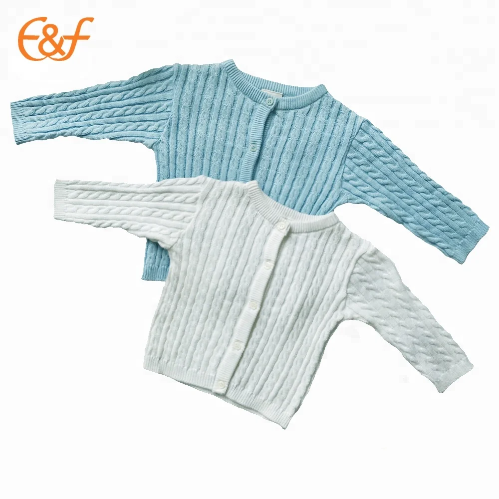 
Hand Knit Baby Cardigan Pattern Design Unisex Sweater 