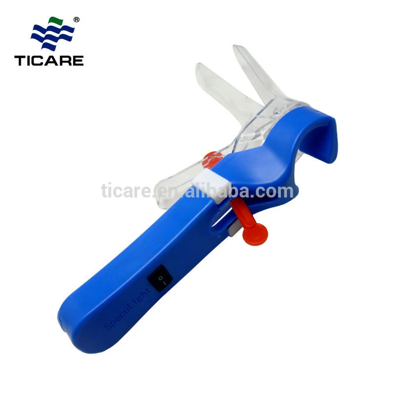 French Type Vaginal Speculum With Light Source