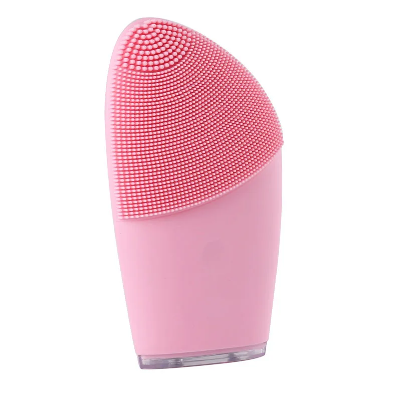 Silicone Facial Cleansing Brush Electric Sonic Face Scrubber Massager