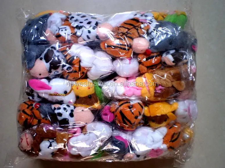 wholesale online Toys lovely soft finger puppets toys parent-child interaction cartoon animal plush 35 styles