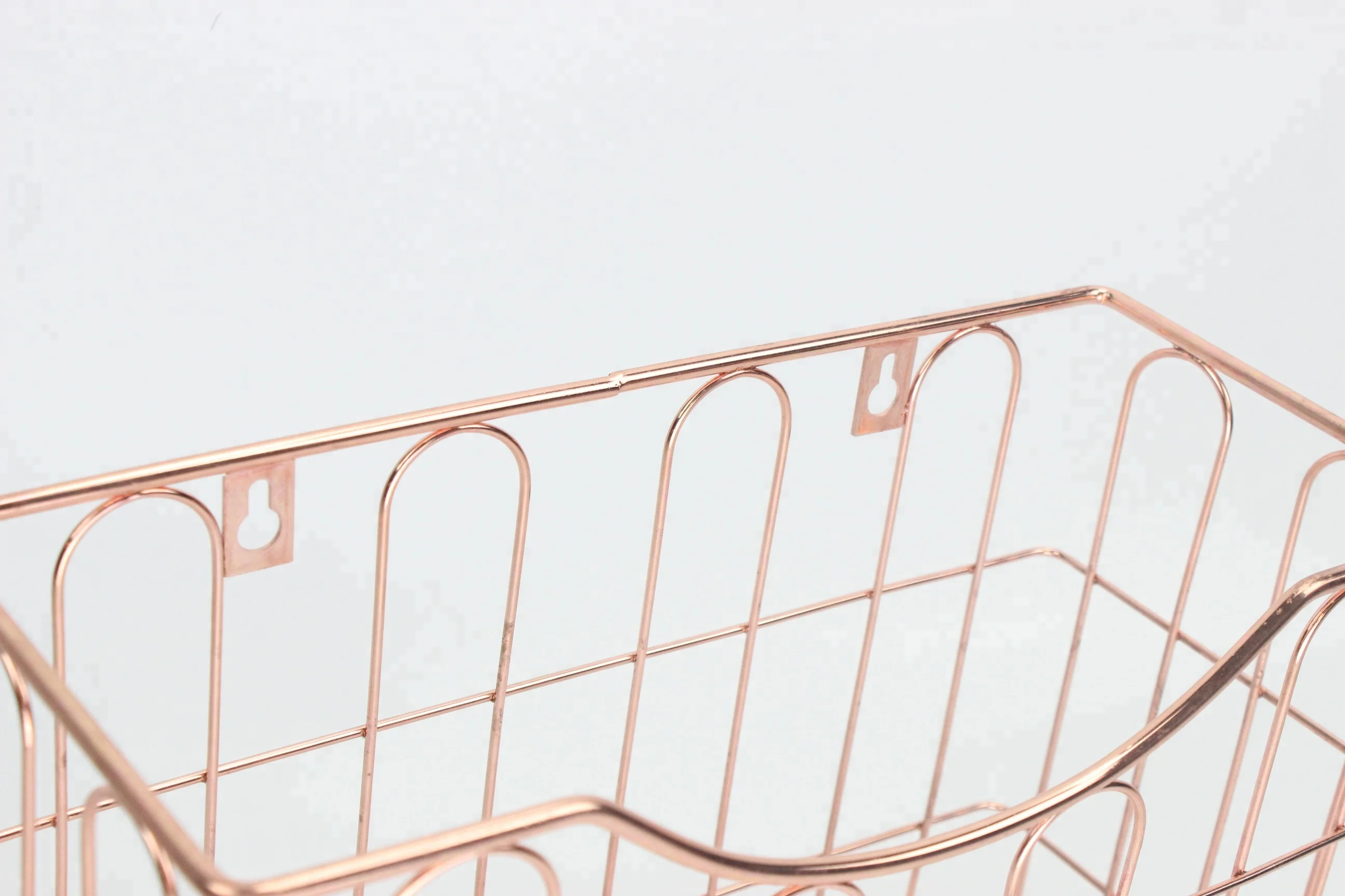 550-97E 2019 новейший розовый Золотой металлический органайзер для офисного стола для хранения файлов магазинов