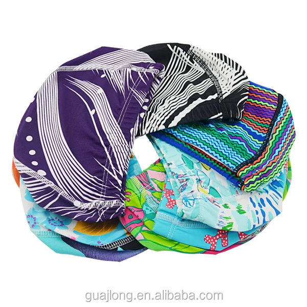 
Nylon swimcaps, Fabric swimming caps 