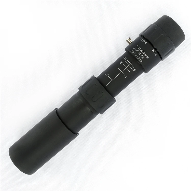 Оптические линзы 100% FMC зеленый покрытия 7-21x25 super zoom Монокуляр телескоп