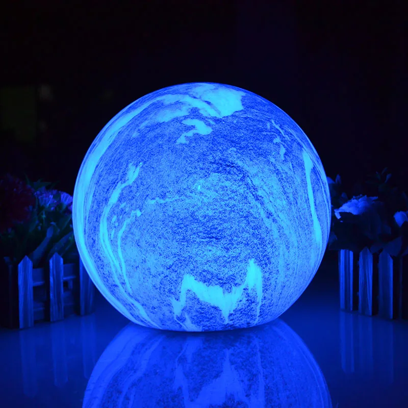 
high quality waterproof rechargeable led ball lamp outdoor /beach ball 