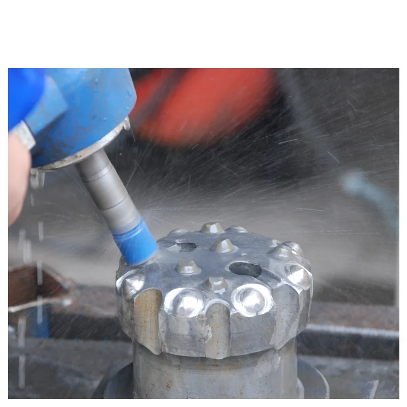 Hand Held & Semi-automatic Pneumatic Button Bit Grinder, Button Bit Grinding Machine