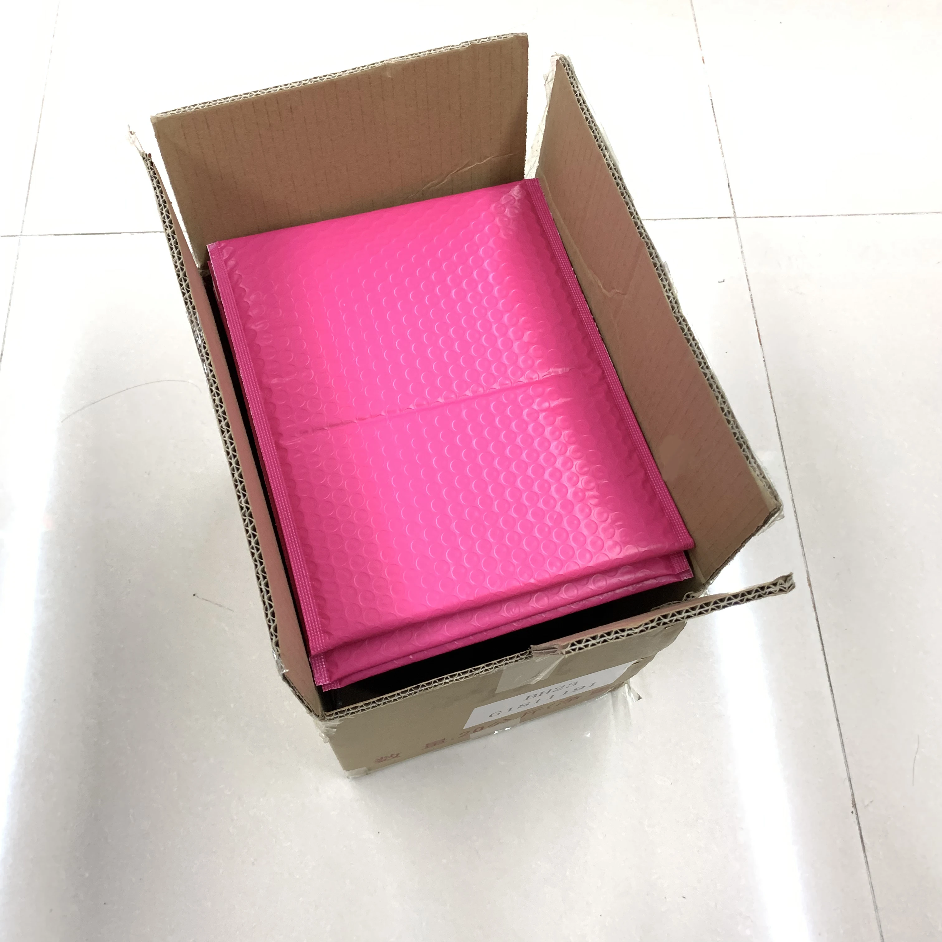 Printed Plastic Bags silver pack bubble mailer metallic bubbler mailing bag