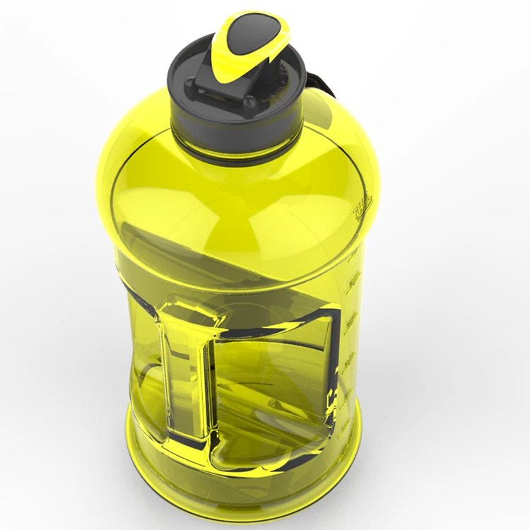 PETG Plastic Type and Plastic Material 2.2l plastic water jug with handle/water bottle
