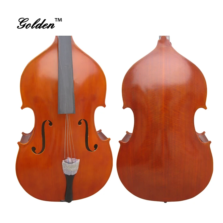 
JinQu JBS-02 Veneered flame maple back double bass suitable for beginner and student 