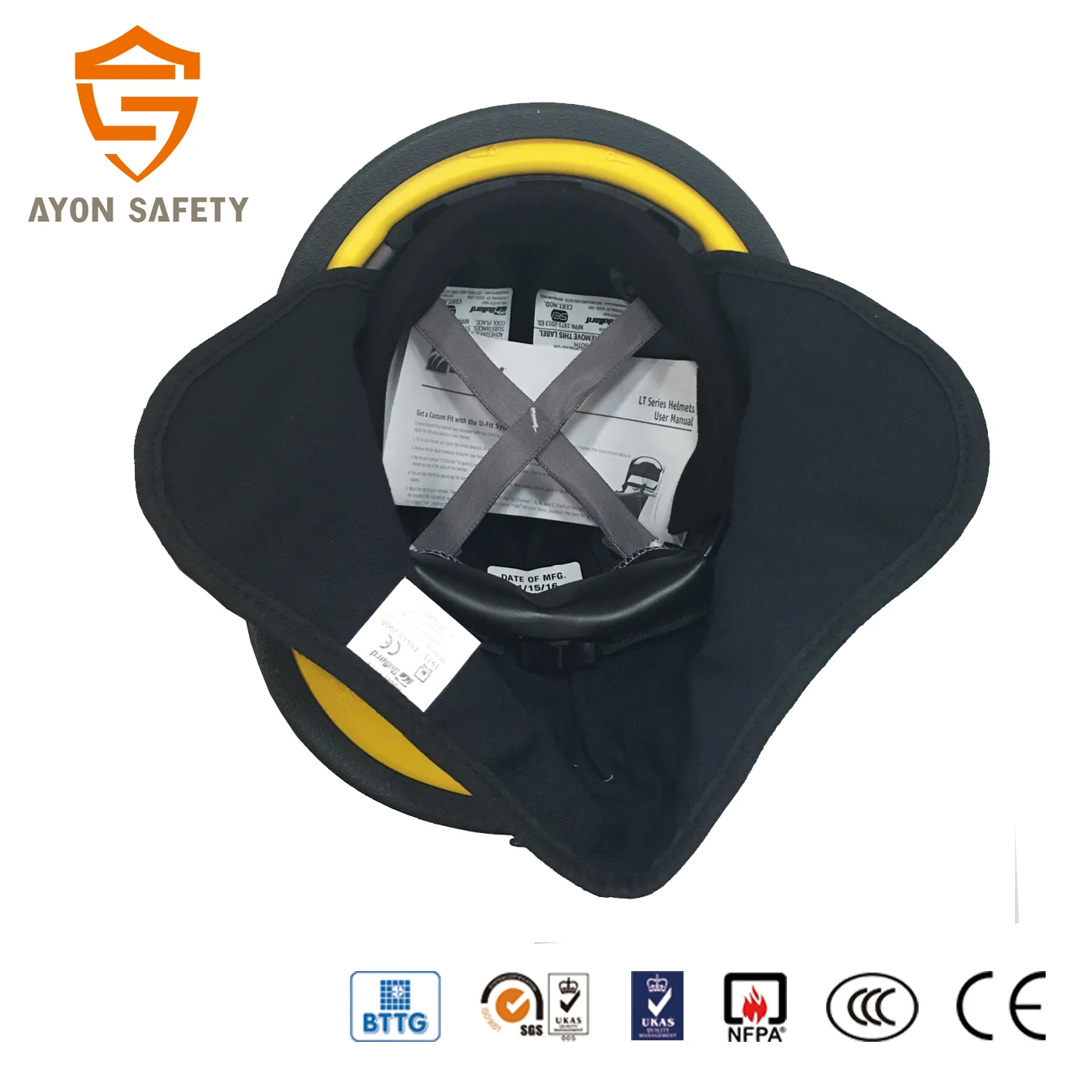 Bullard firefighting helmet with good quantity-Ayonsafety