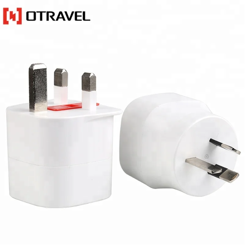 2018 trending products 110v to 220v voltage converter Earthed US plug socket standard grounding world travel adapter
