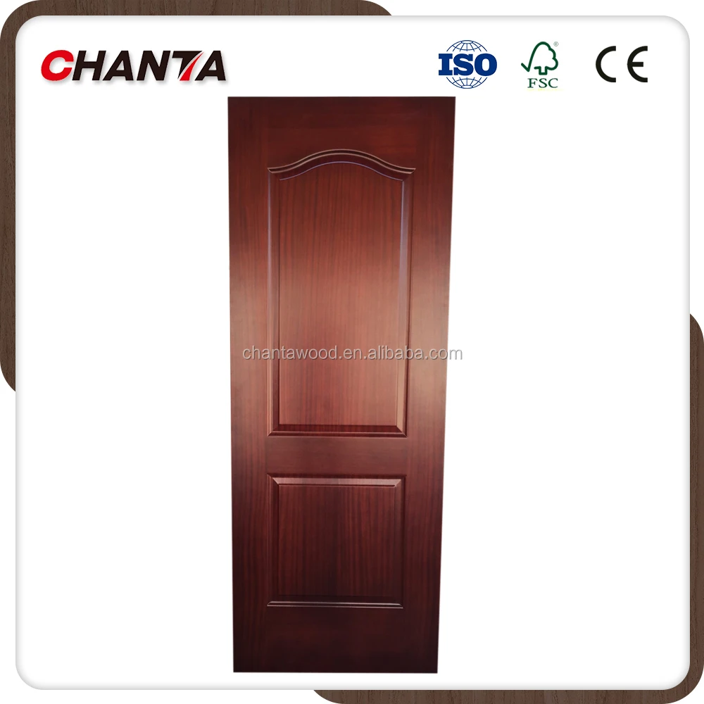 3mm 4mm 4.5mm  HDF  Melamine door skin  from chanta factory direct