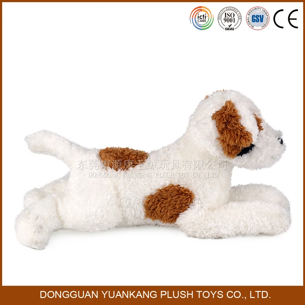 Embroidery Logo Eco-friendly Plush Cartoon Toy Plush Doll Dogs Puppy Toys For Sale