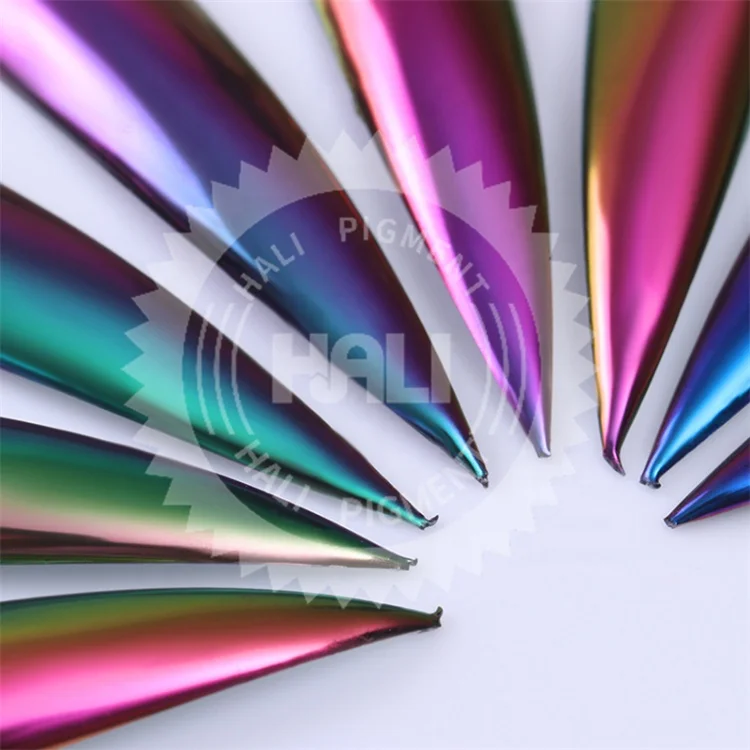 Wholesale 1g High Grade Chrome Pigment Powder Mirror Nails Powder Color Shift Pigment Nail Art Glitter for Gel Nail Polish