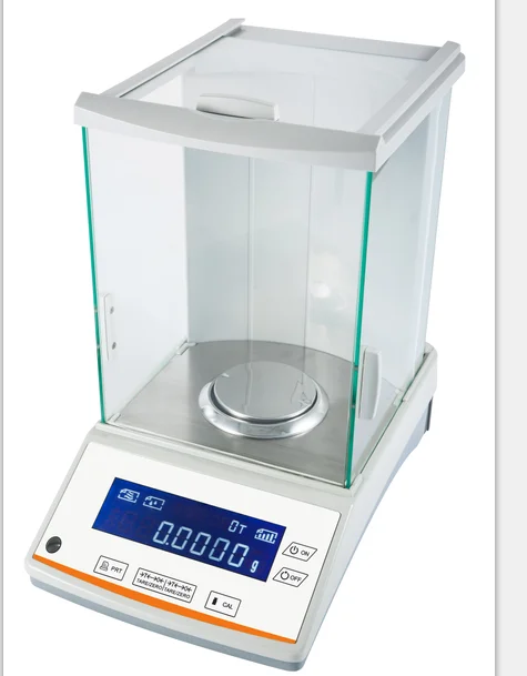 Auto internal calibration analytical lab balance 200g 0.0001g