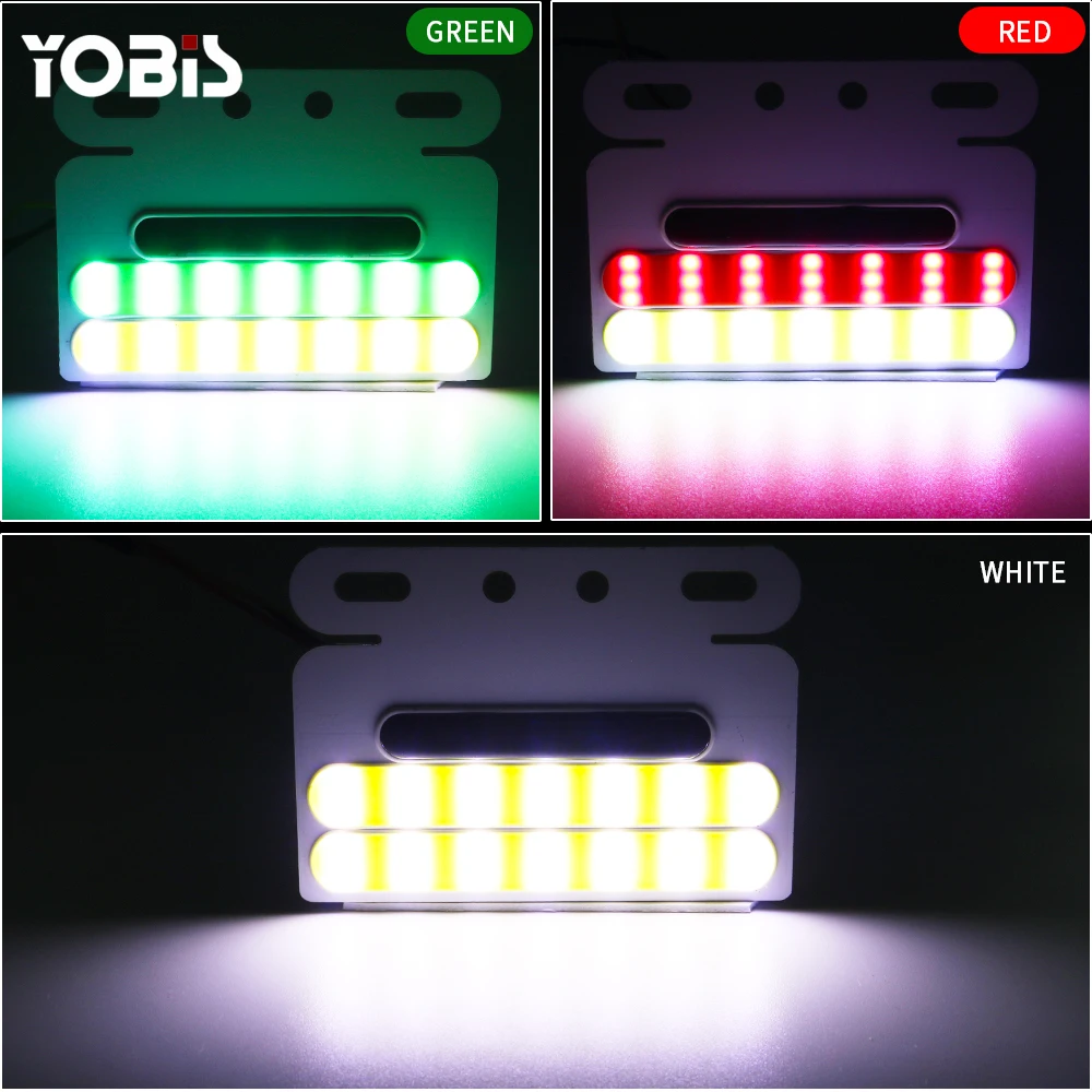 Yobis Car Semi-mounted Width Indicator Turn Signal Light LED 24v led lights trucks for COB Side light Waterproof Sidelight