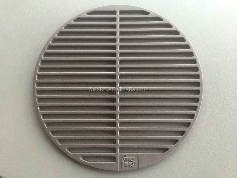 High Quality Cast Iron BBQ grid/customized ductile sand casting enamel bbq&cooking cast iron grid