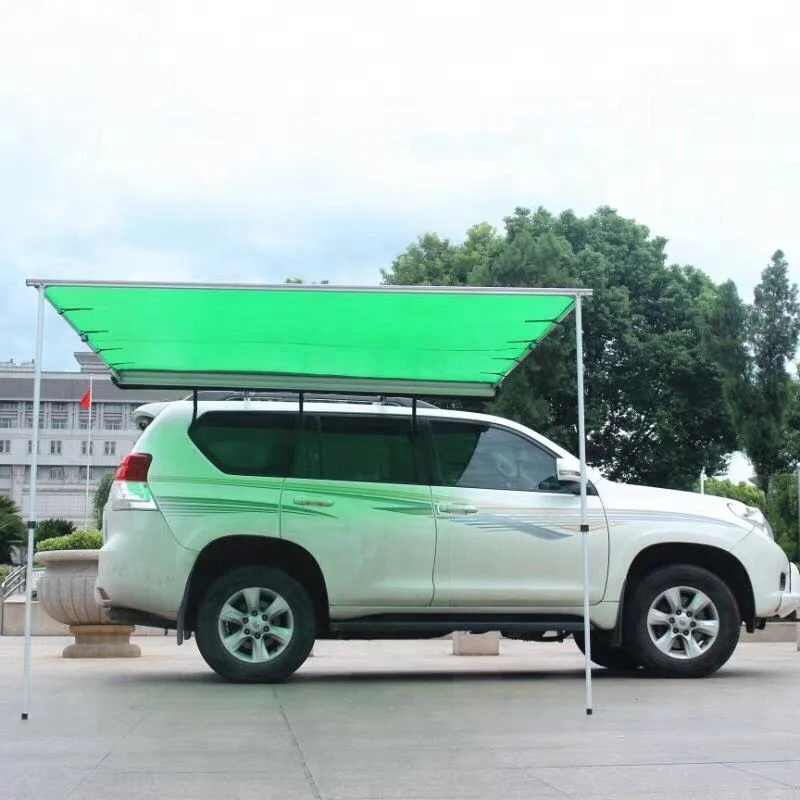 Wholesale Canton Fair Roof Top Tent Camper Trailer Cotton Canvas Foxwing Awning