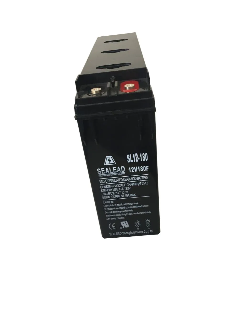 2018 Hot sale in Yemen market SEALEAD brand 12v 180ah front terminal battery for ups system