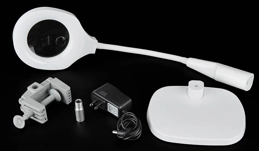 Tablet Screen desktop magnifier with led light