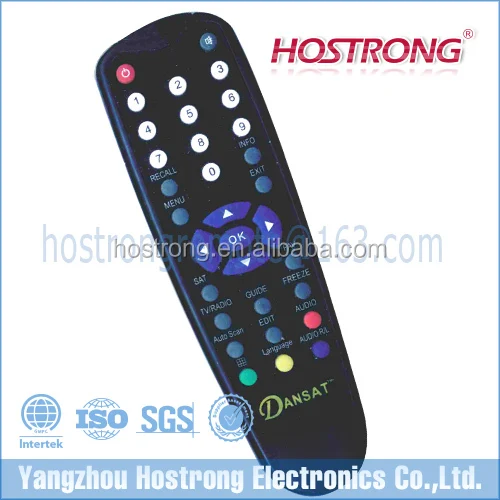 DANSAT 7600 satellite receiver remote control for Thailand Southeast Asia market