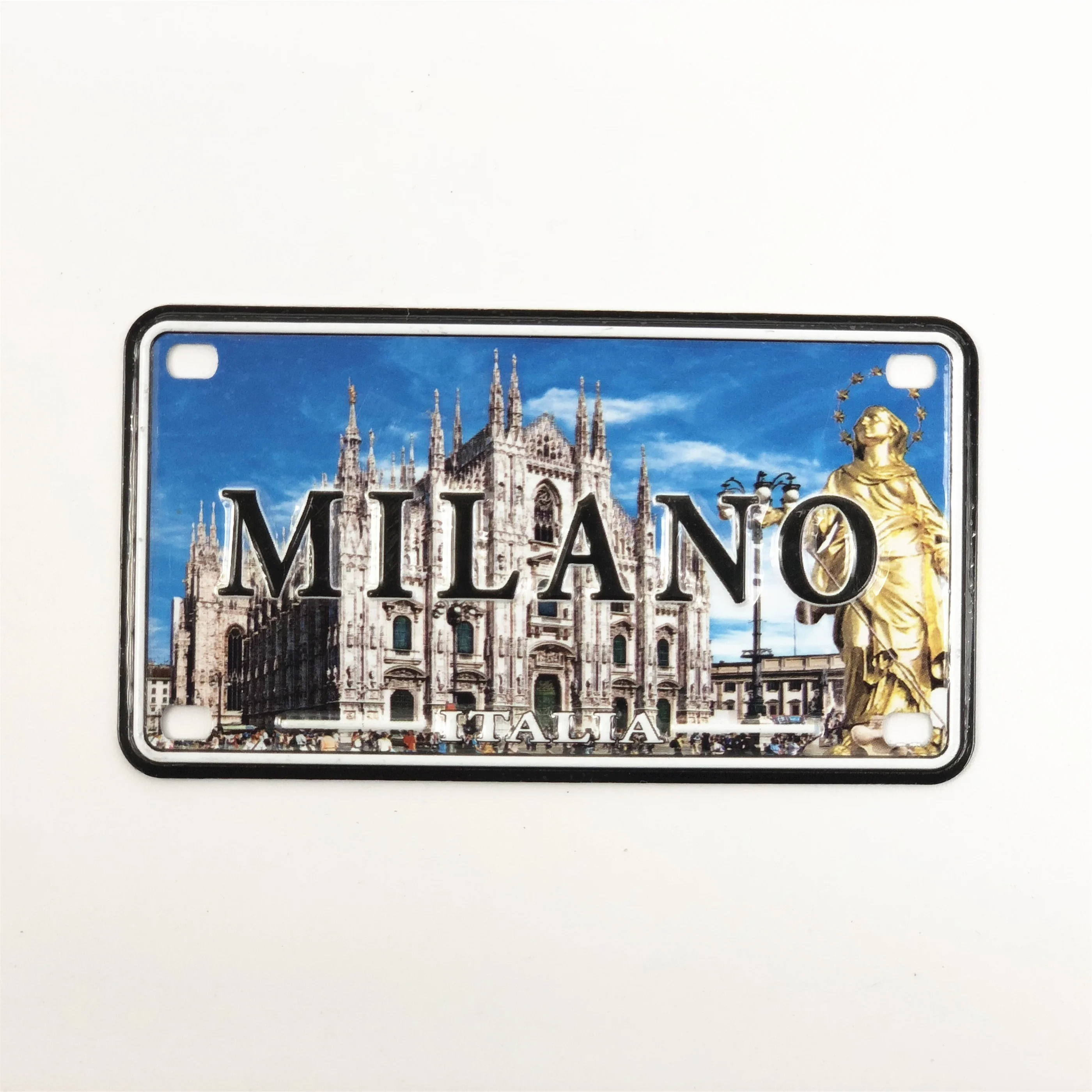  10.2*5.7cm Custom Embossed Decorative License Plates Blank Car Number Plate Unique Metal Aluminum mini name bike