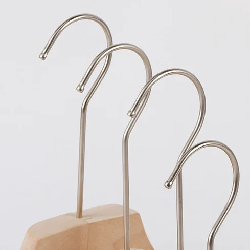 Factory Price OEM Laundry Customized Adult Clothes Wooden Coat Hanger And Wooden Suit Hanger