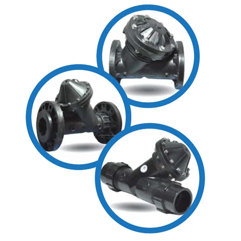 Aiger Plastic auto backwash valve flow control diaphragm valve