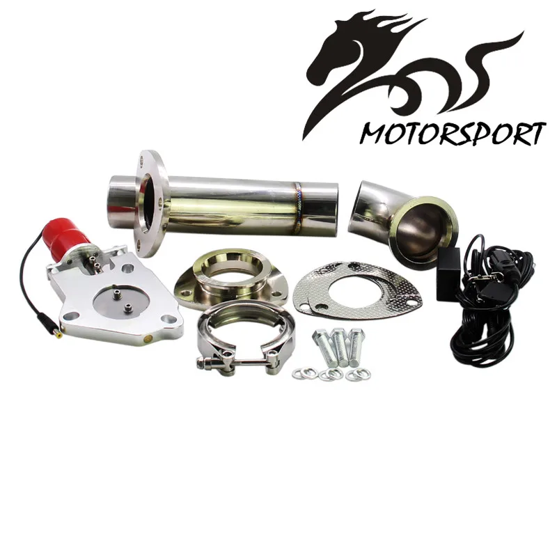 57mm stormcar car styling Top quality variable electric exhaust cutout cut relief valve