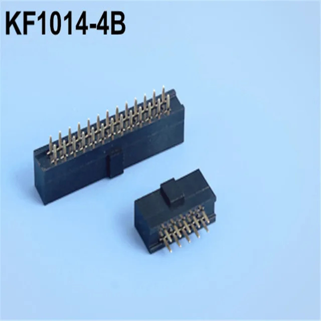 vertical female header with polarizing bump 2.54mm