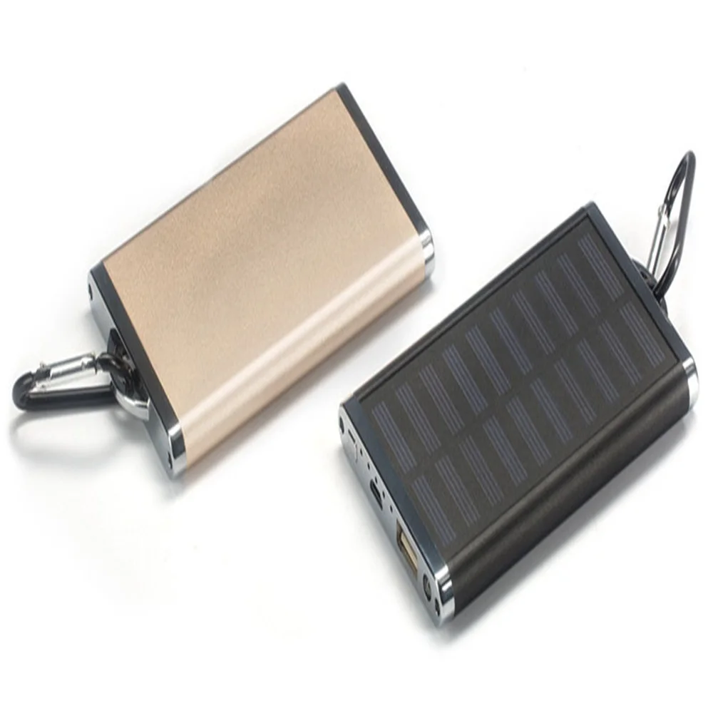 Solar charger 4000mah portable solar power bank for cellphones