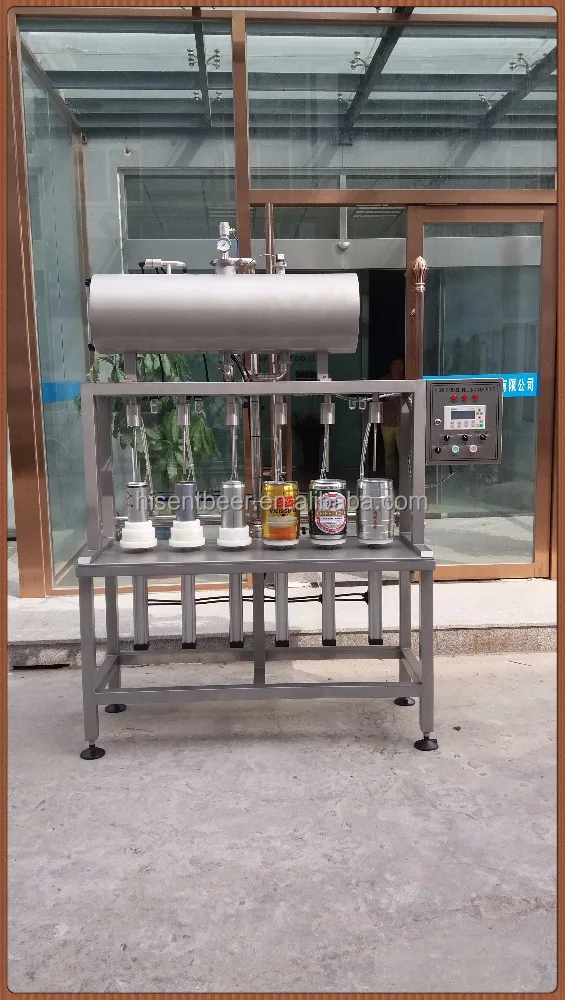 
beer can filling machine line 