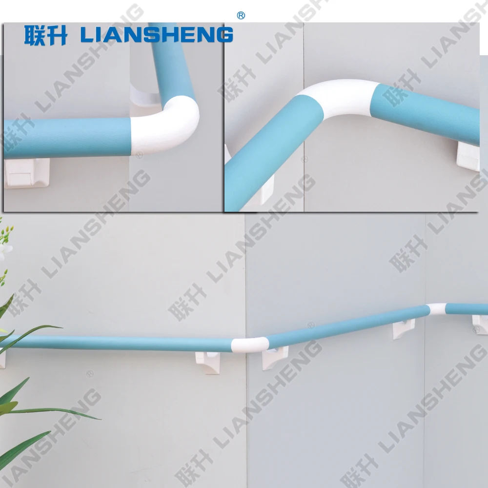 pipe type stairs pvc handrail