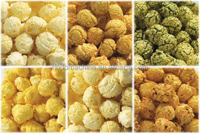 caramel popcorn machine, flavored popcorn machine