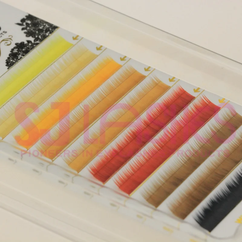 Wholesale  Eyebrow Extensions Private Label Colorful Eyebrow