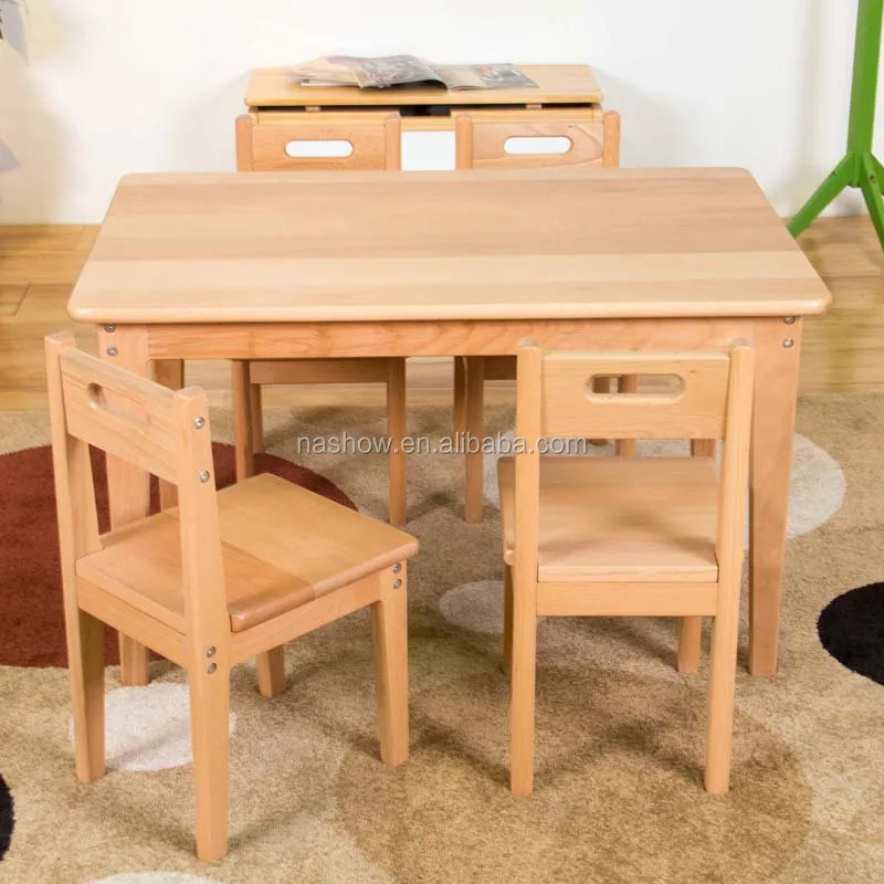 
Cubby Plan LMMS-020 New High Quality Solid Beech Preschool Furniture Wood Kid Table 