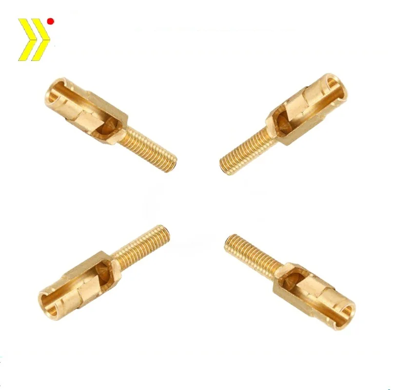 Precision micro hollow brass pin for bnc