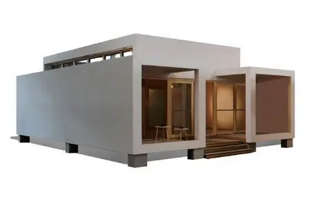 Кровать современные дизайн контейнеров дома для продажи