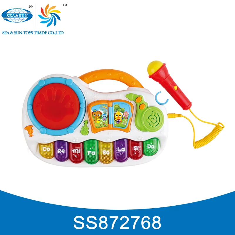 Multi-functional educational electric musical instrument piano toy for kids