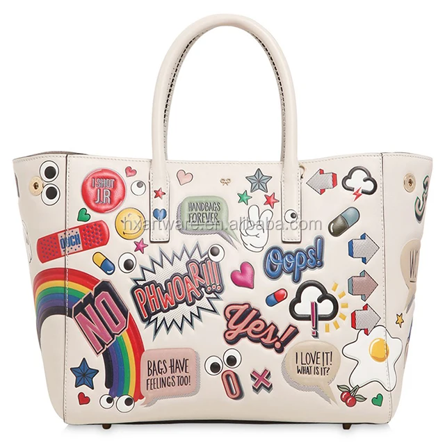 
Self Adhesive Embossed Leather Sticker , Offset Pritning Leather Stickers for Bag 