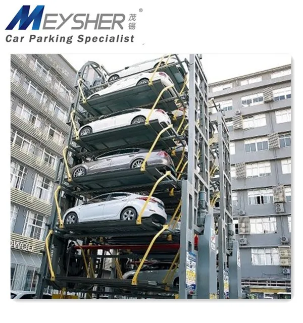 PLC control vertical rotary car parking system automated parking equipment smart parking lift with CE certification